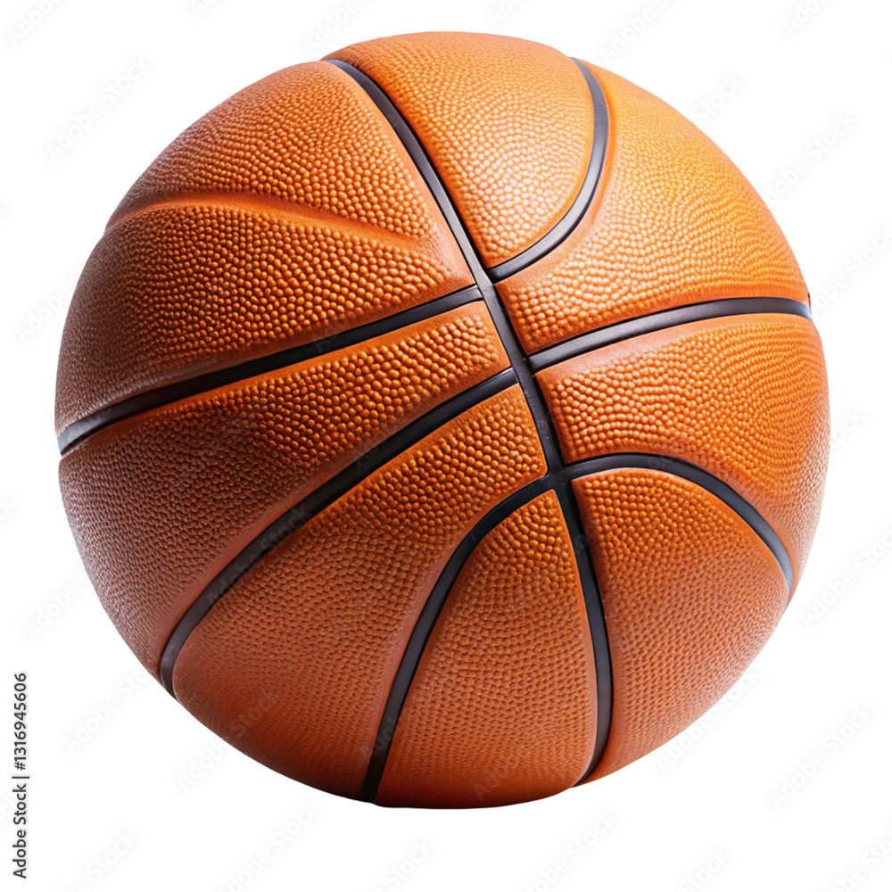 Fototapeta premium basketball isolated on white