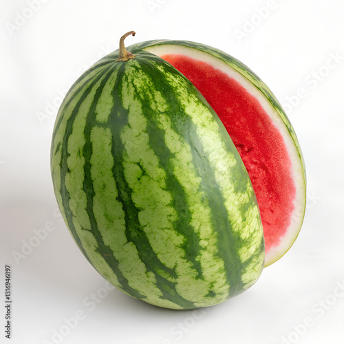 watermelon isolated on white background