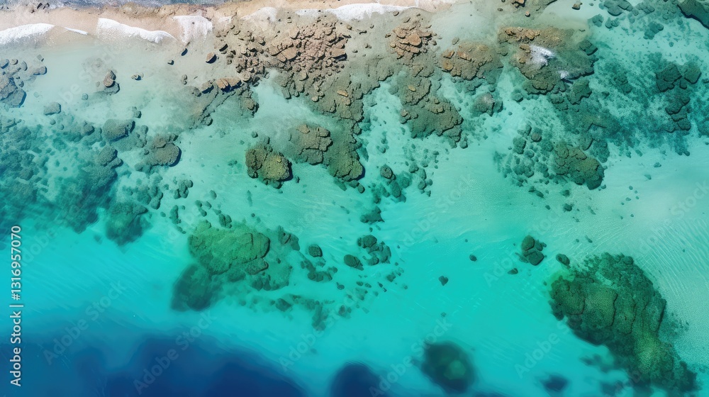 Fototapeta premium sandy beautiful water