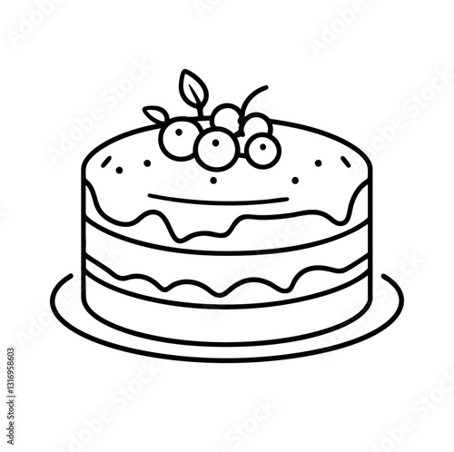 Tort ikona