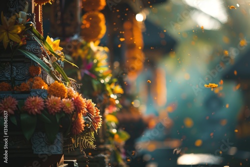 A beautiful display of flowers with a lot of orange and yellow flowers