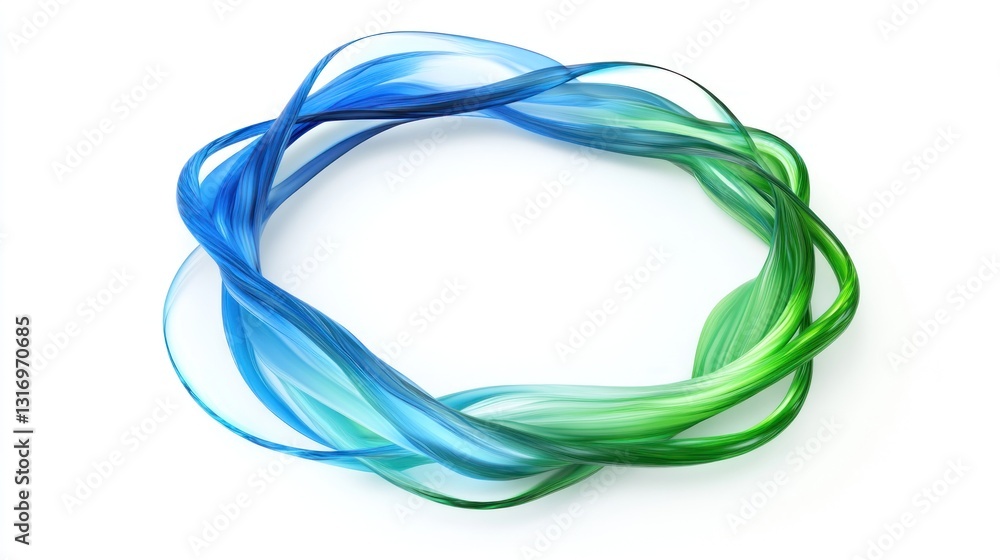 Abstract swirling ring graphic design Abstract swirling ring graphic design