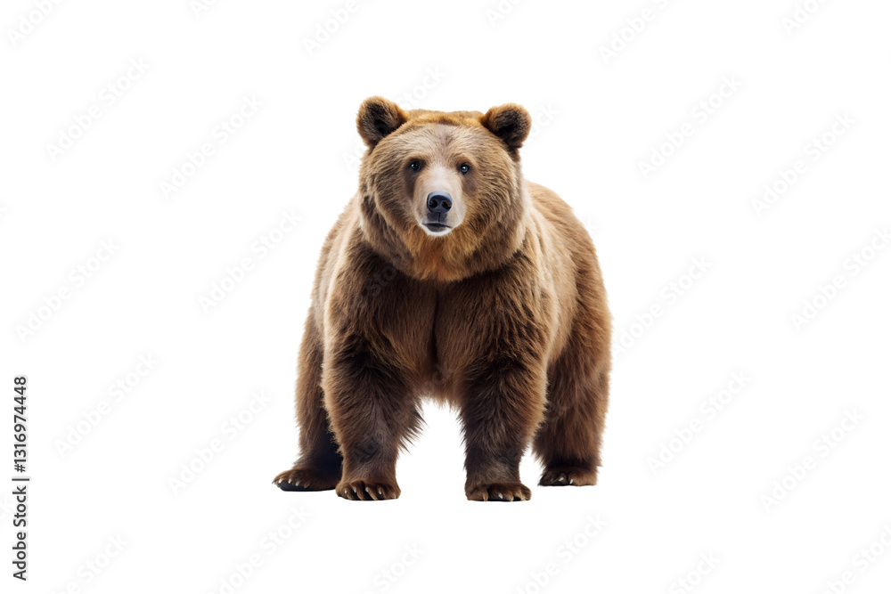 Fototapeta premium Stunning Bear PNG Clipart – High-Resolution Transparent Artwork
