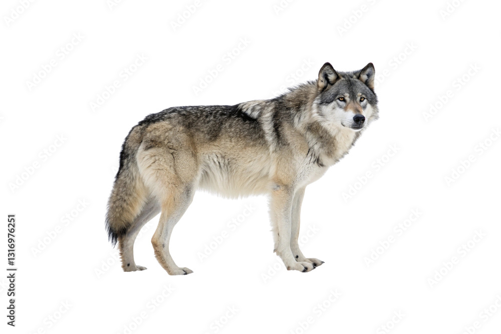 Obraz premium Stunning Wolf PNG Pictures – No Background, Perfect for Design