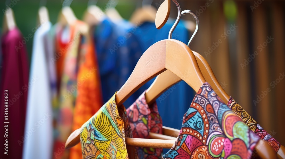 Naklejka premium project wood hanger