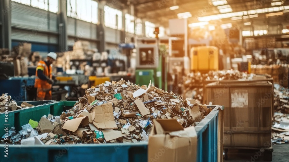 Waste Management Facility with Cardboard and Mixed Materials Recycling Waste Management Facility with Cardboard and Mixed Materials Recycling
