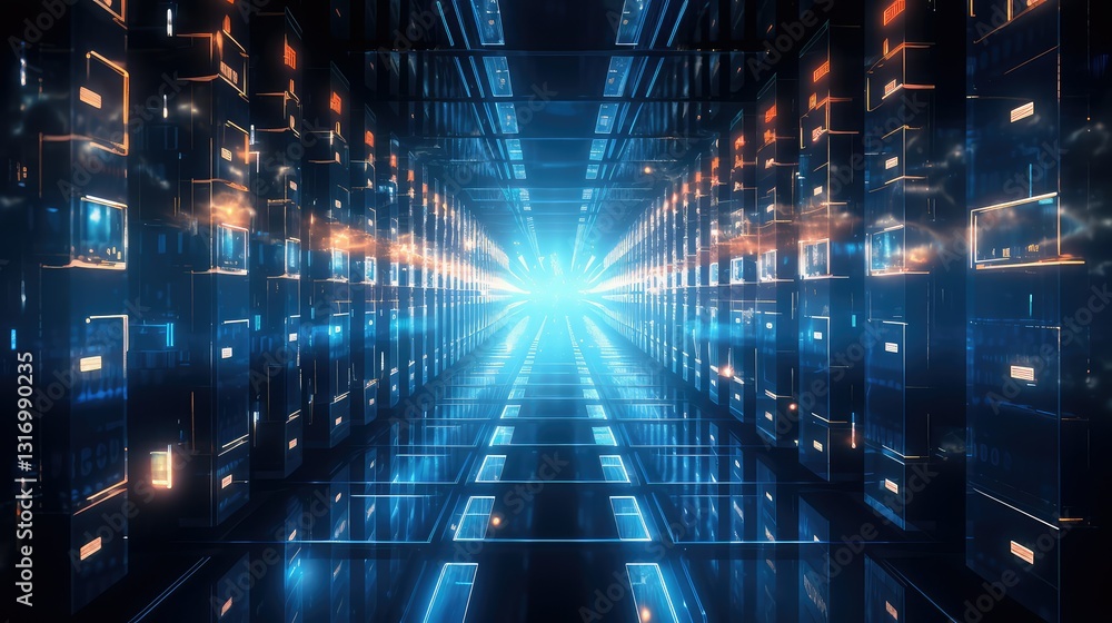 Fototapeta premium volume fast data