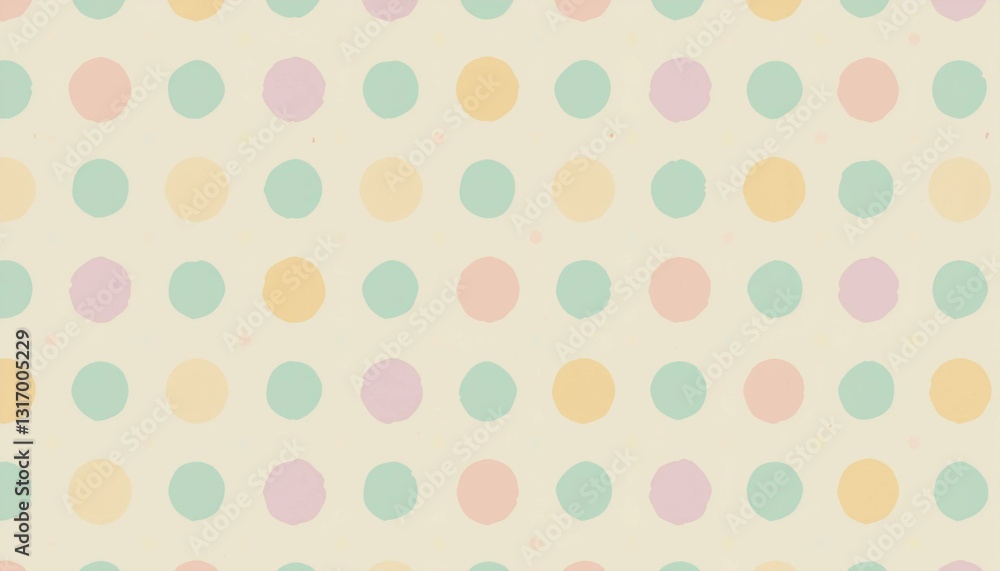 Minimalist Beige and Pastel Dots for Subtle Background Minimalist Beige and Pastel Dots for Subtle Background
