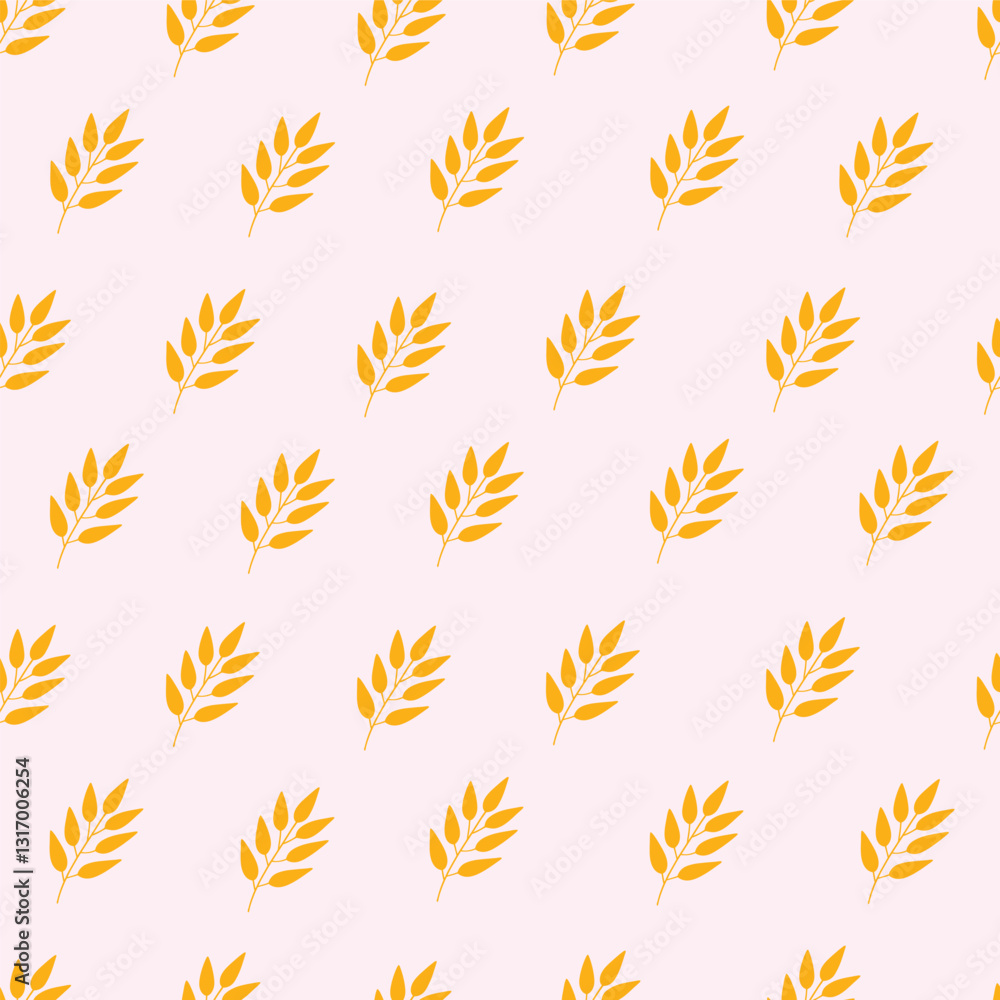 Elegant Golden Leaves & Branches Pattern – Nature-Inspired Illustration. Elegant Golden Leaves & Branches Pattern – Nature-Inspired Illustration.