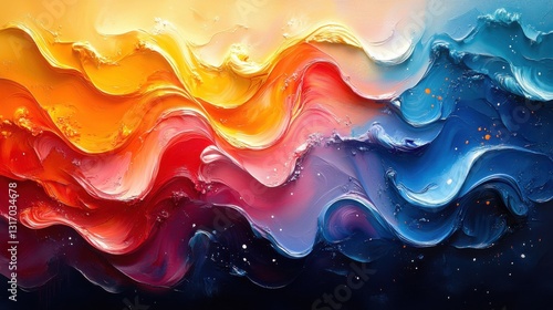 Abstract watercolor background