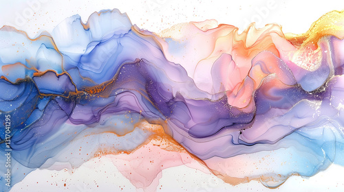 Abstract background with mu...