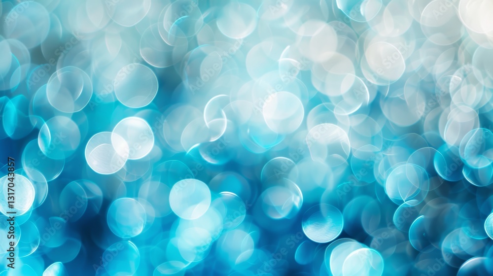 Beautiful Abstract Light Blue Blurred Background with Round Bokeh for Presentation Beautiful Abstract Light Blue Blurred Background with Round Bokeh for Presentation