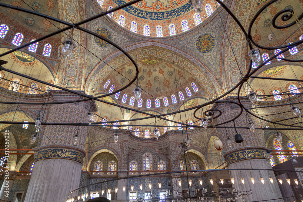 Naklejka premium Moschea Blu Cupola 5