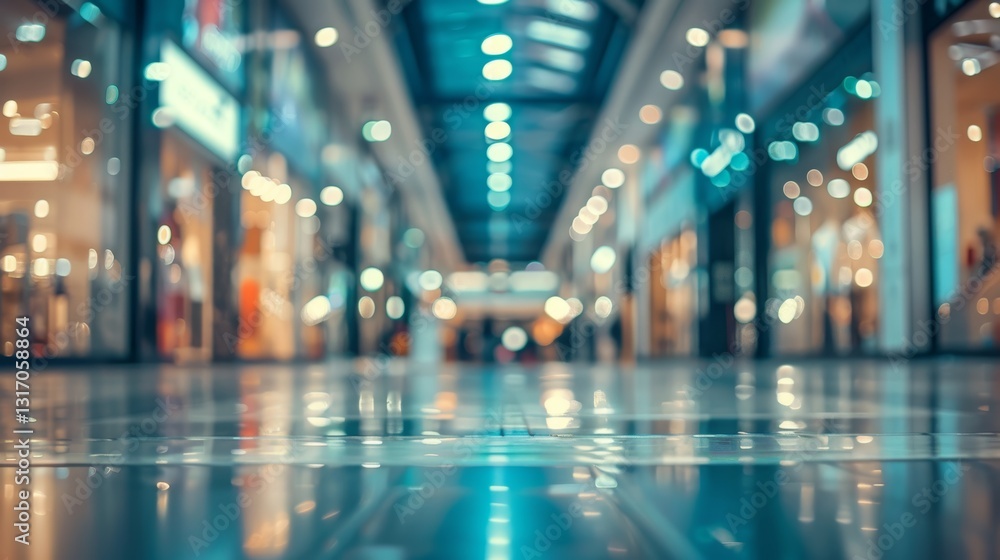 custom made wallpaper toronto digitalBlurred shopping mall corridor with retail and hall interior in department store with defocused bokeh effect background