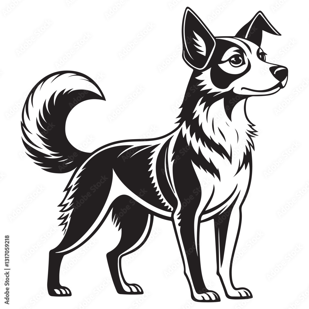 Fototapeta premium Dog Vector 