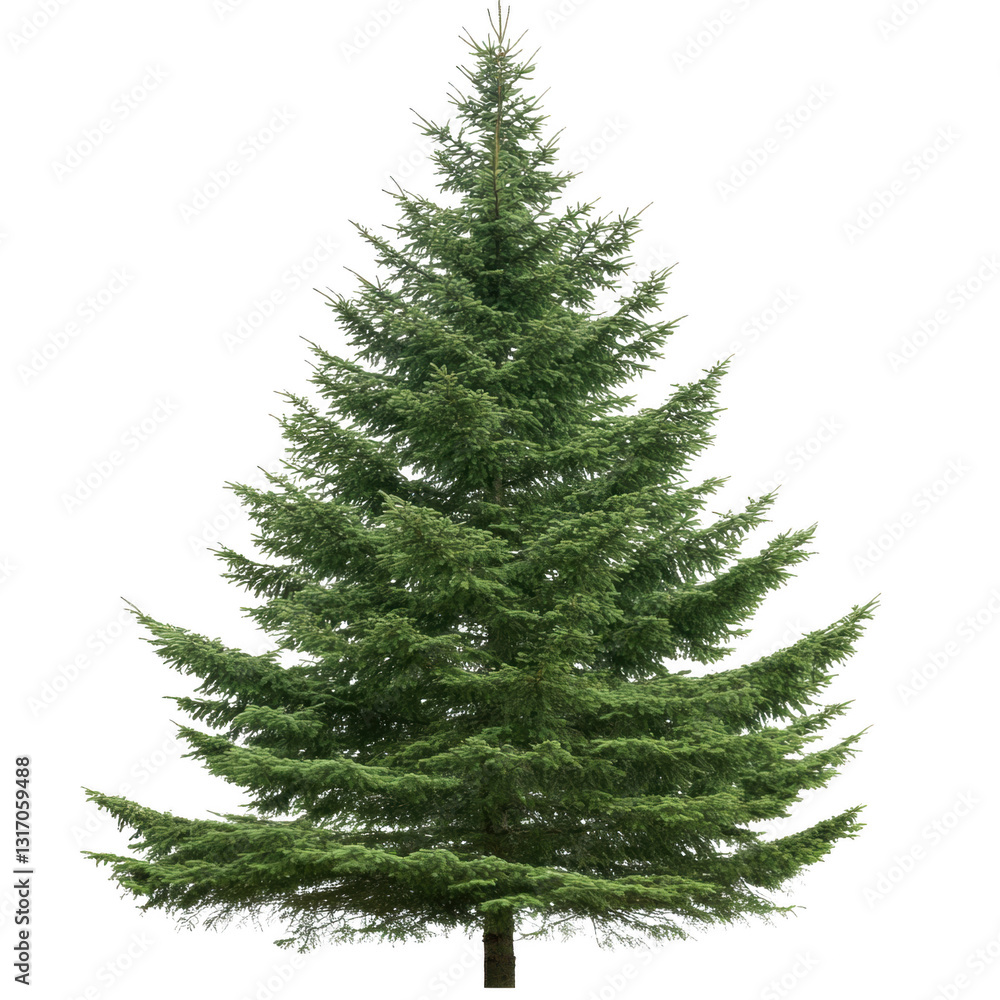 A tall, slender pine tree stands alone in a white background. The tree is the main focus of the image, and its height and slenderness give it a sense of strength and resilience A tall, slender pine tree stands alone in a white background. The tree is the main focus of the image, and its height and slenderness give it a sense of strength and resilience