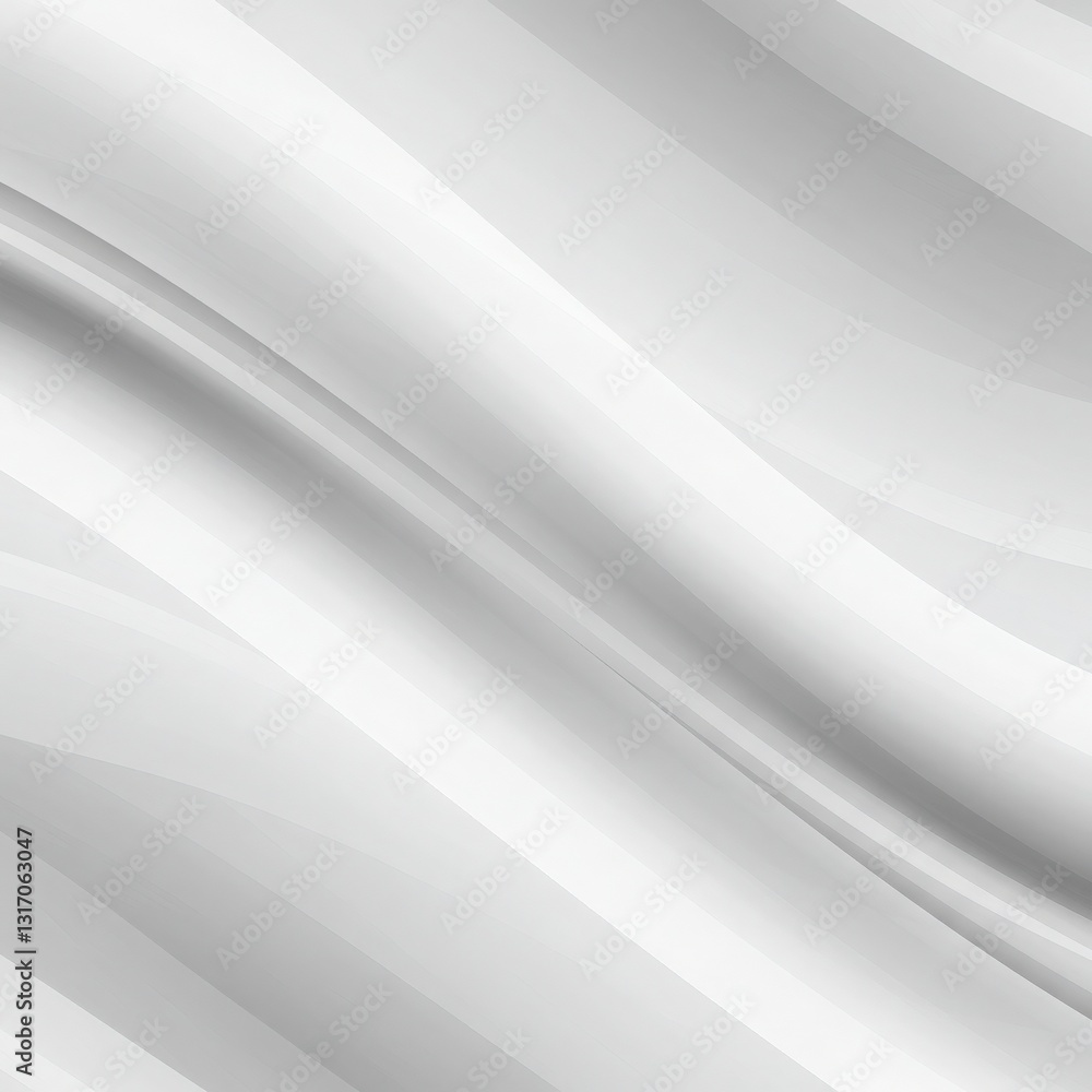 Obraz premium Futuristic white wave vector design with light texture and abstract motion cool background and white background