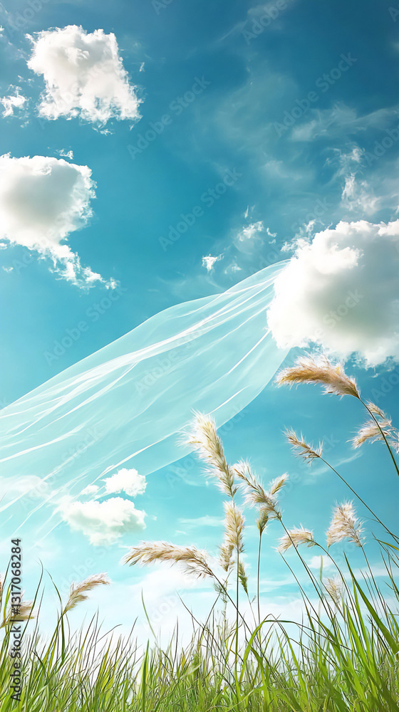 Obraz premium drifting cloud veil