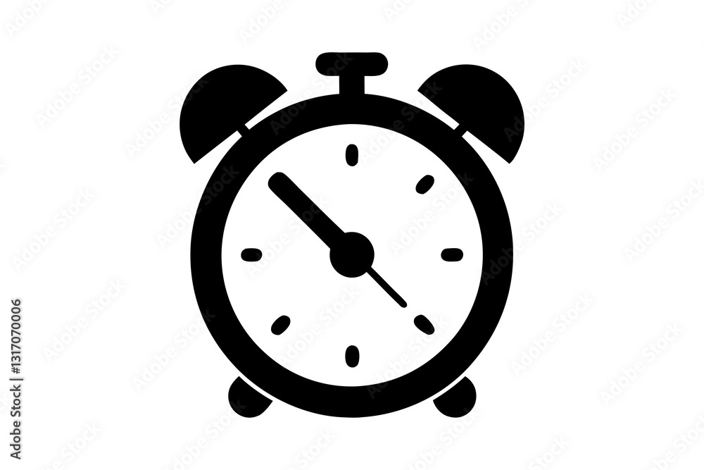 Alarm Clock Flat Icon – Wake-Up Time Symbol for Apps and Websites
Alarm Clock Flat Icon – Wake-Up Time Symbol for Apps and Websites