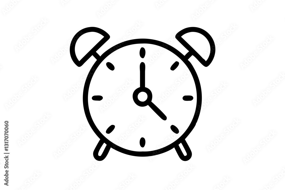 Alarm Clock Flat Icon – Wake-Up Time Symbol for Apps and Websites
Alarm Clock Flat Icon – Wake-Up Time Symbol for Apps and Websites