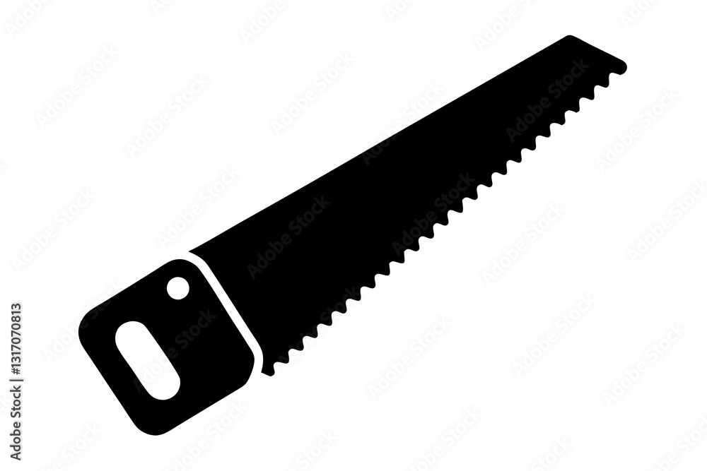 Hand Saw or Handsaw Carpentry Tool Flat Vector Icon
Hand Saw or Handsaw Carpentry Tool Flat Vector Icon