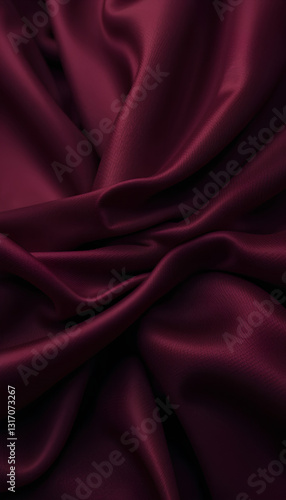 Black dark gray purple burgundy red background with luxurious silk satin fabric, featuring shiny glitter, silky shimmer, elegant drapery folds, perfect for christmas, birthday, valentine, romance