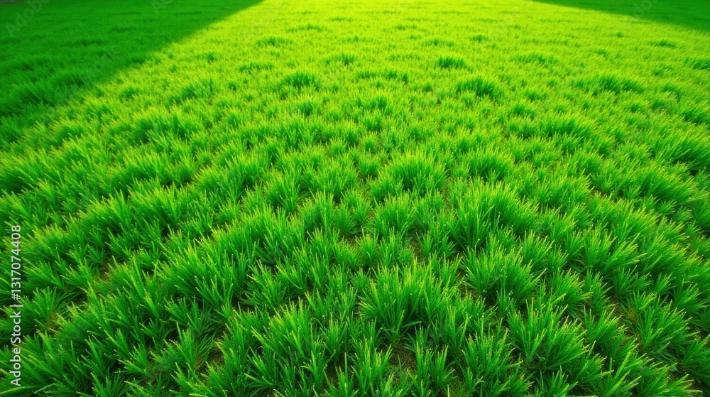 Vibrant Green Grass Field, Lush Texture, Natural Sunlight Illumination, Spring Season Scenery, Perfect for Backgrounds or Designs Vibrant Green Grass Field, Lush Texture, Natural Sunlight Illumination, Spring Season Scenery, Perfect for Backgrounds or Designs