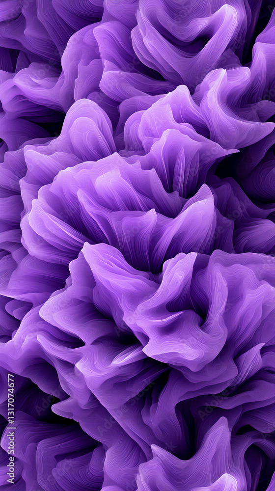 fractal purple waves fractal purple waves