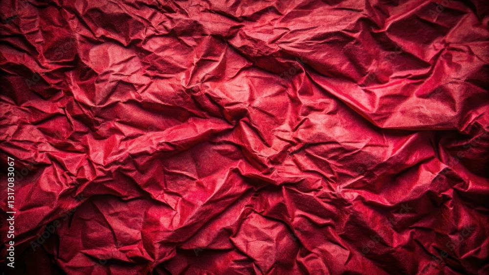 Abstract Crimson Creased Paper Texture A Deep Red Background Ideal for Design Projects Abstract Crimson Creased Paper Texture A Deep Red Background Ideal for Design Projects