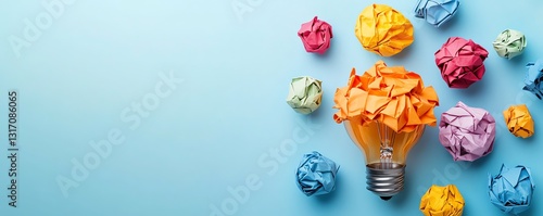 Minimalist abstract business team collaboration, diverse professionals engaged in innovative brainstorming, ample copy space for creative growth and project ideas