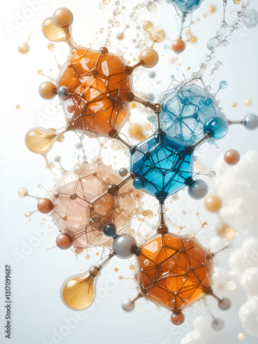 Maltose and Glucose molecules