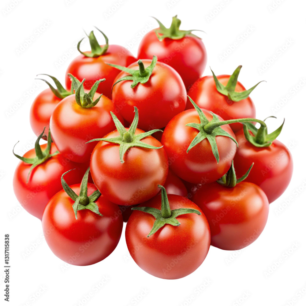 tomatoes on a white background tomatoes on a white background