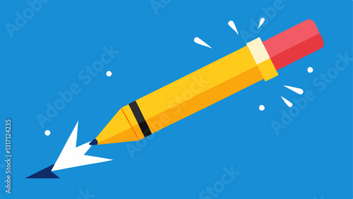 Snapped Pencil An of a pencil snapping in half symbolizing a loss of creativity and motivation due to continuous pressure.