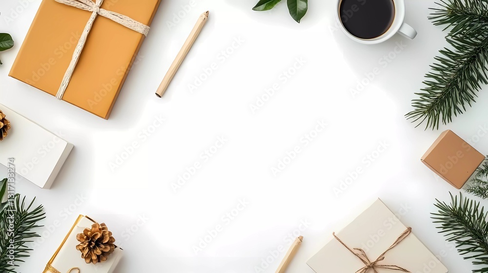 Colorful books on a white background, top view, flat lay,