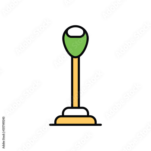  GEAR STICK Vector icon
