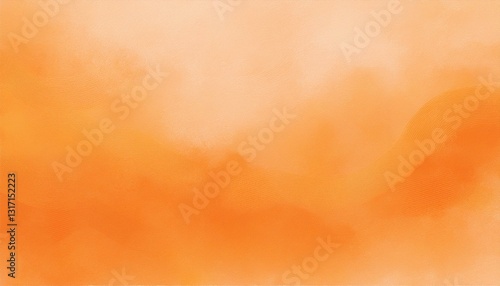 abstract orange painted watercolor paper background texture pastel watercolor design with digital painted for template