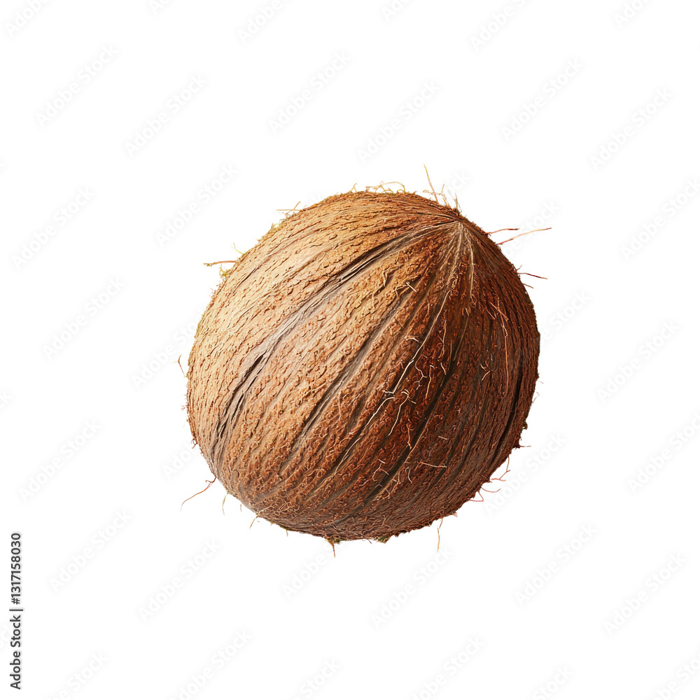 coconut on white background coconut on white background