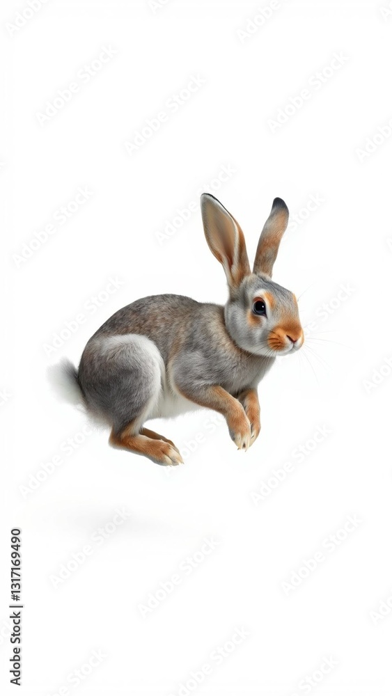 Obraz premium Jumping Rabbit