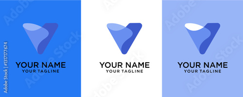 Free Download initials letter V3.eps - GFXLoad