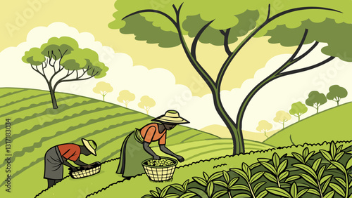 farmers and lush green fields 2 
