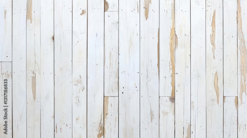 Vertical White Painted Wood Panel Texture with Rustic Weathered Surface Vertical White Painted Wood Panel Texture with Rustic Weathered Surface
