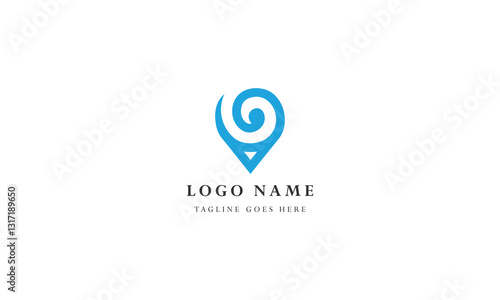 corporate vector logo letter V design