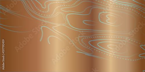 Abstract Background Featuring Layered Topographic Contour Lines, Wave Curves, and Grid Map Elements for a Dynamic Mapping Aesthetic
