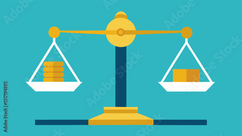 Scales of Justice A balance scale where one side has gold bars and the other side has empty coins indicating the imbalance in wealth.