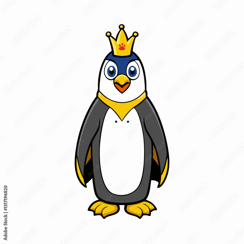 penguin isolated on white penguin isolated on white