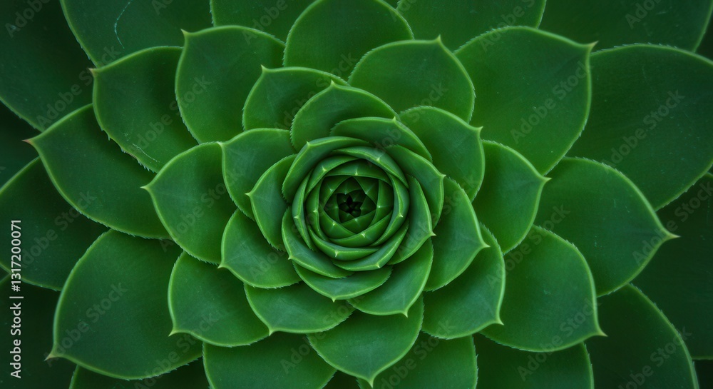 Green Succulent Plant Forming Geometric Patterns Nature Macro Close Up Green Succulent Plant Forming Geometric Patterns Nature Macro Close Up