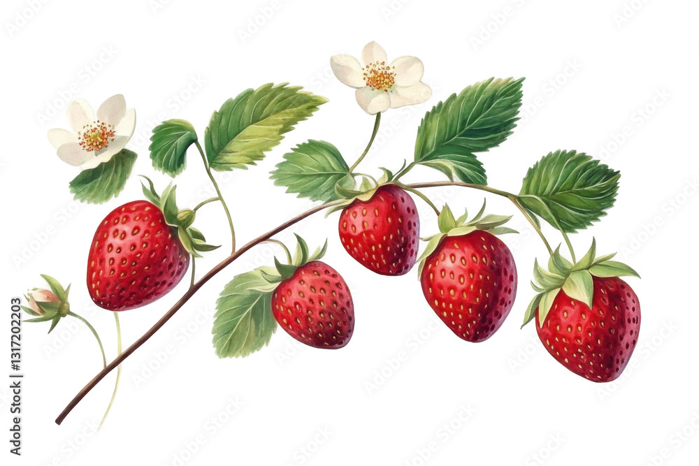 strawberry isolated on white background strawberry isolated on white background