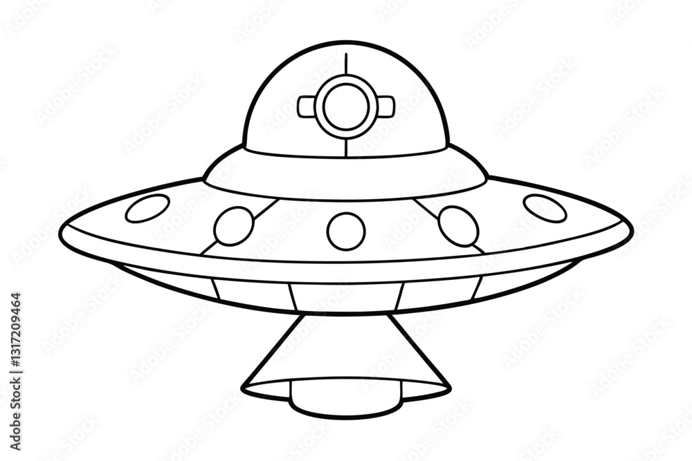 ufo cartoon illustration ufo cartoon illustration