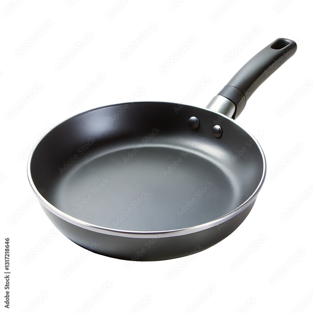 frying pan on a white background frying pan on a white background