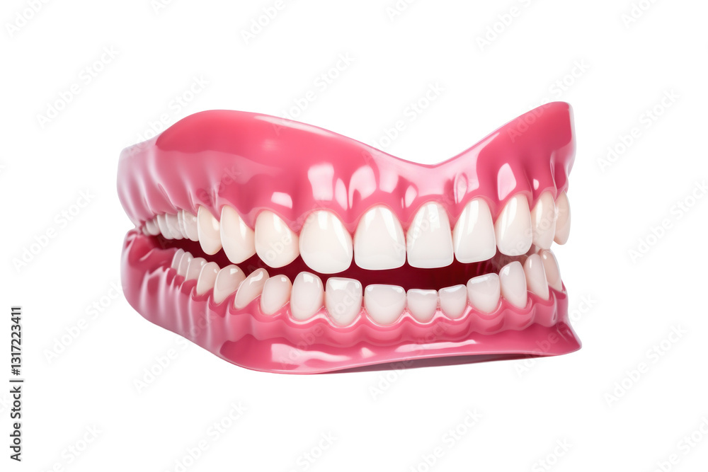 Obraz premium teeth isolated on white